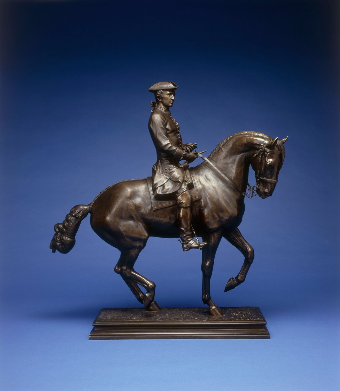Ryttargrupp av en Louis XV Huntsman, c.1896 av Isidore Jules Bonheur