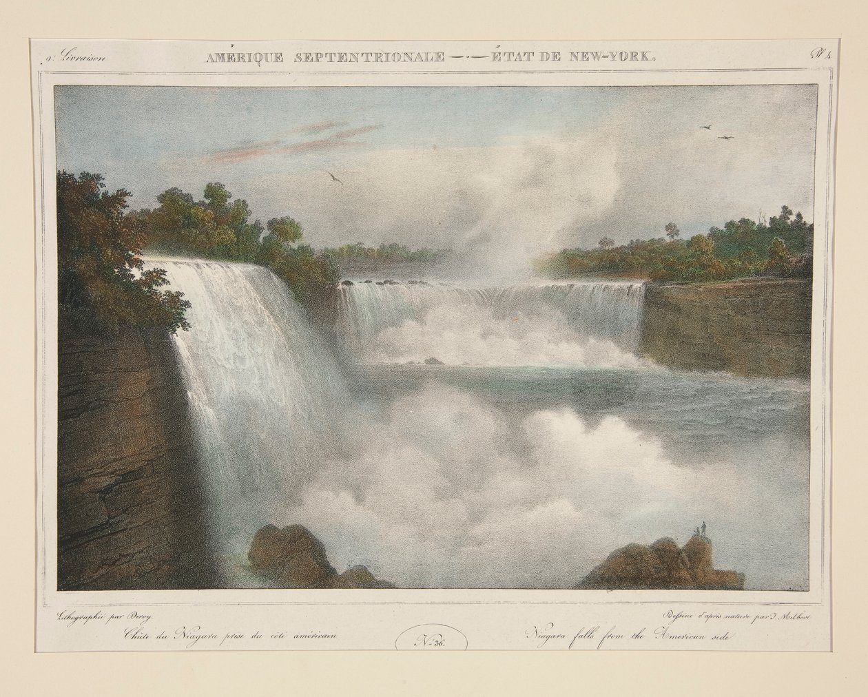 Nordamerika – delstaten New York, nr 36 av Isidore Laurent Deroy