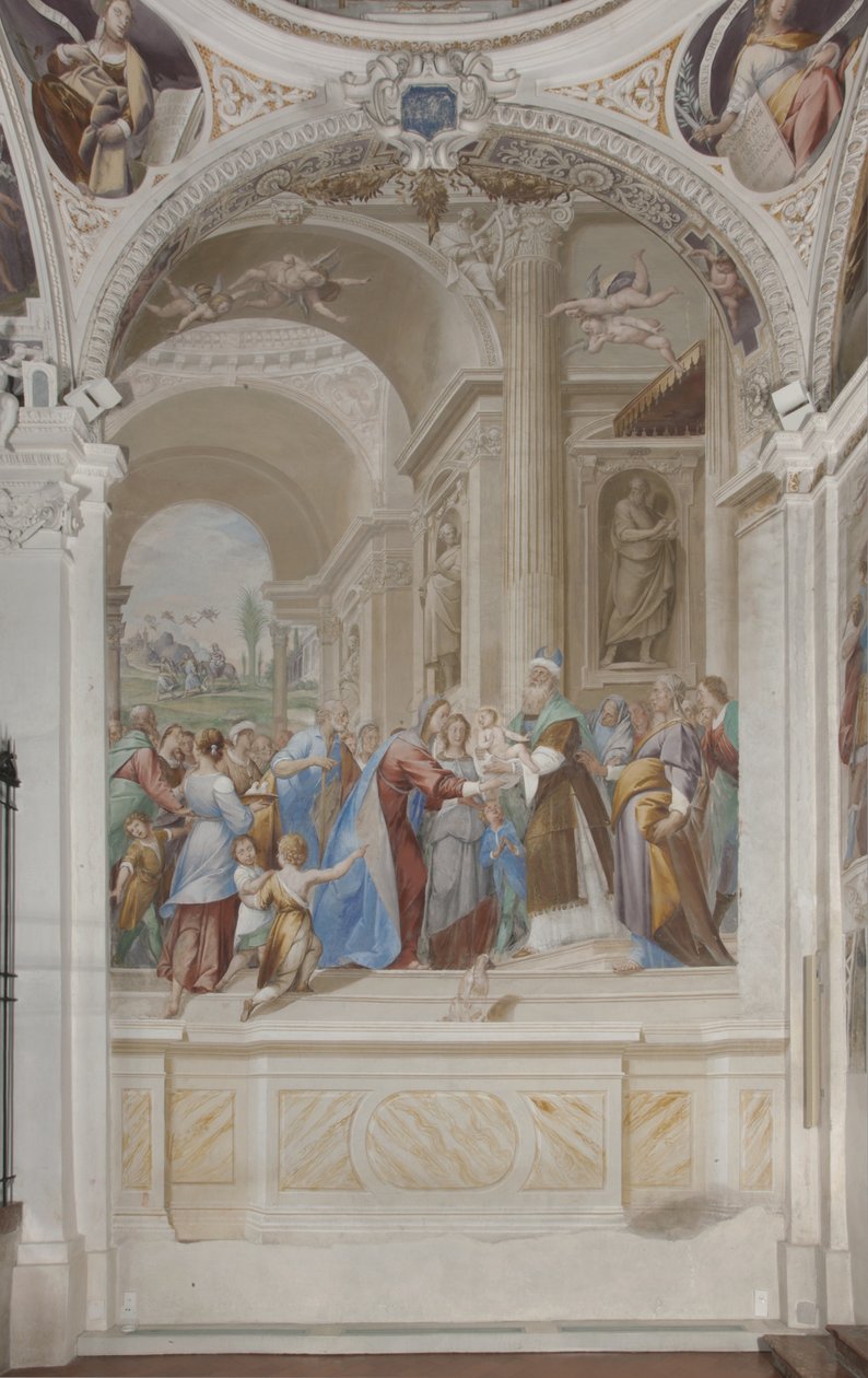 Presentation av Jesus i templet, 1623-34 av Isidoro Bianchi