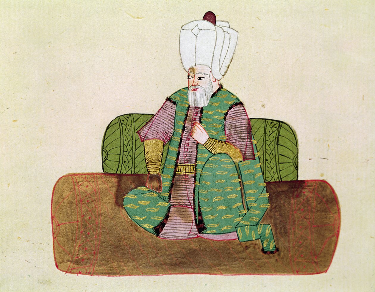 Sultan Suleyman I 1971 (1495-1566) av Islamic School