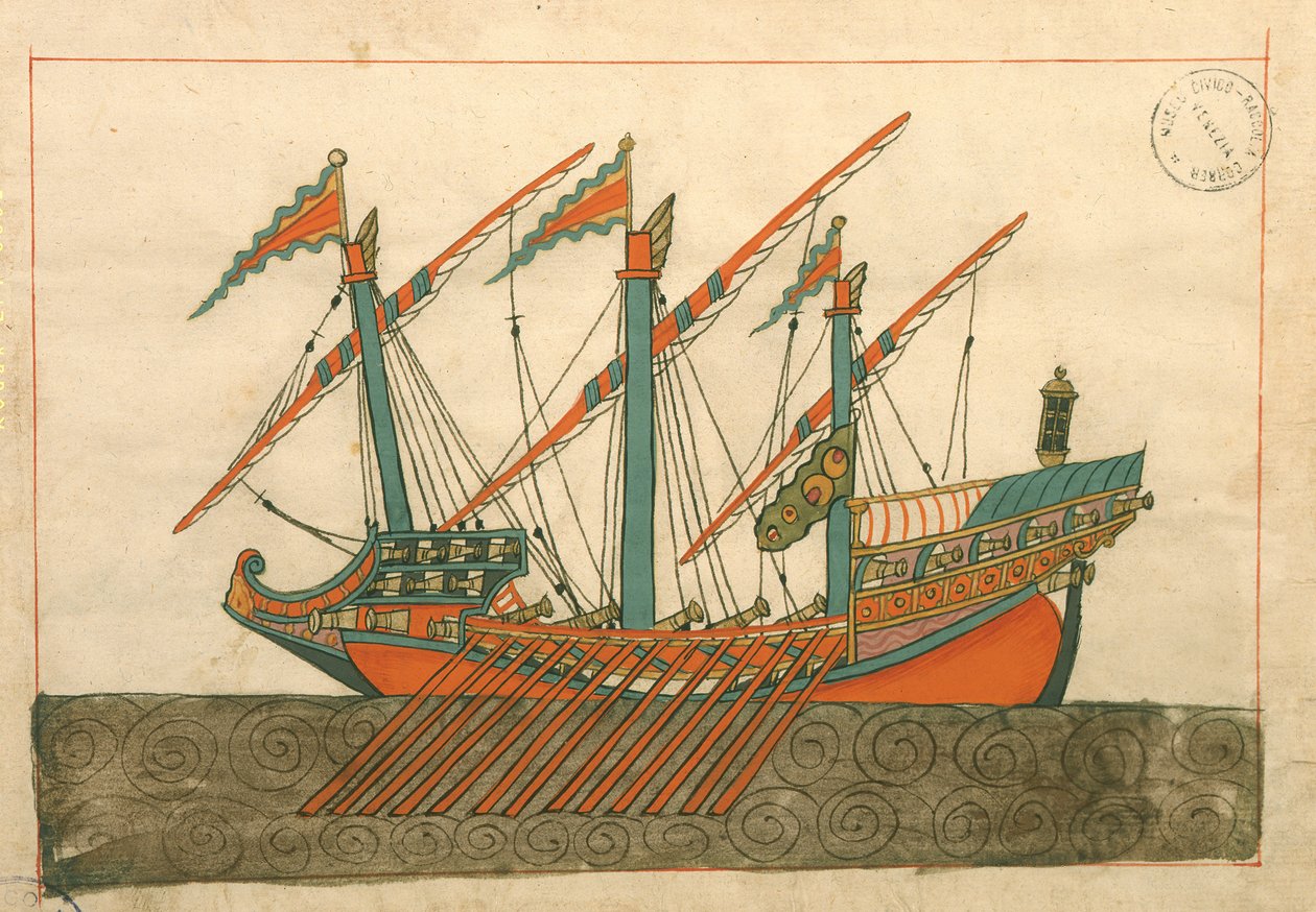 Ms. cicogna 1671, miniatyr från 