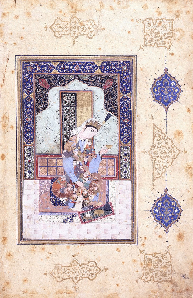 En sittande prinsessa, ca. 1580 av Islamic School