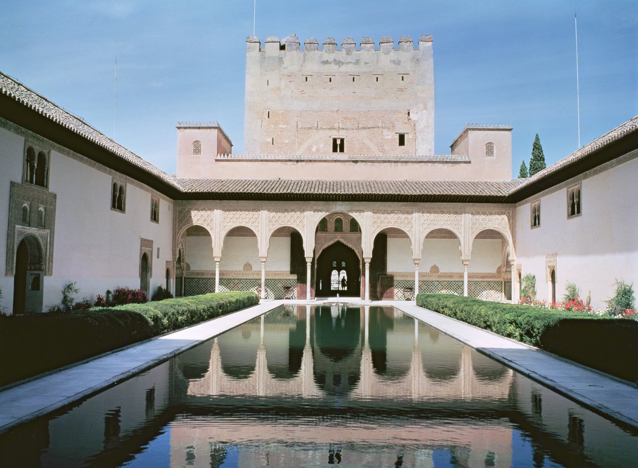 Court of the Myrtles, påbörjad 1333 av Islamic School