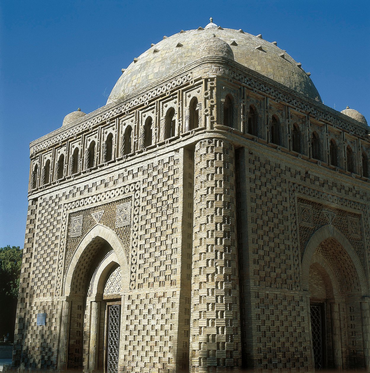 Ismail Samani Mausoleum, Bukhara, Uzbekistan, 914-943 (foto) av Islamic School