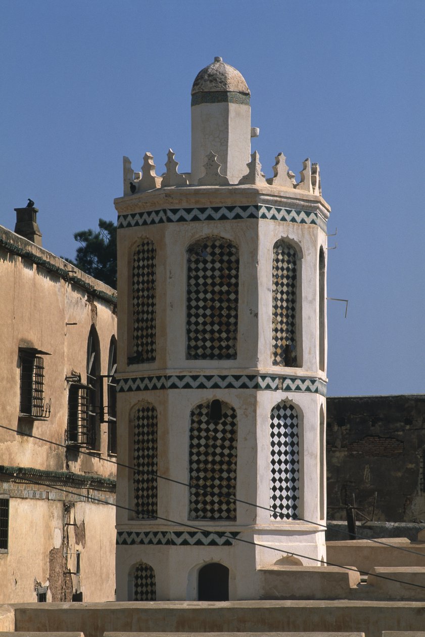 Minaret av moskén, Palace of the Dey av Islamic School
