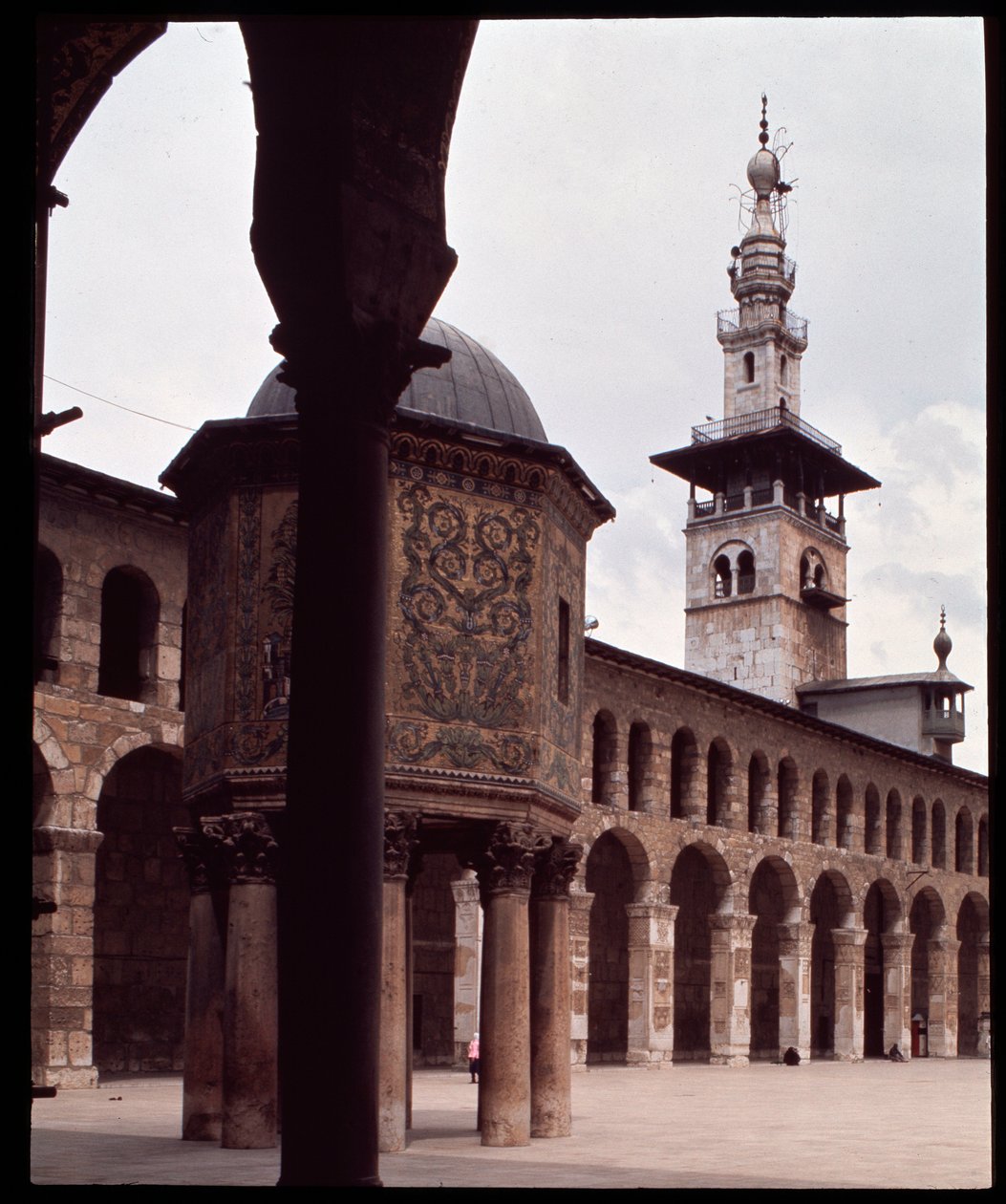 Umayyad-moskén, även känd som Damaskus stora moské (fotografi) av Islamic School