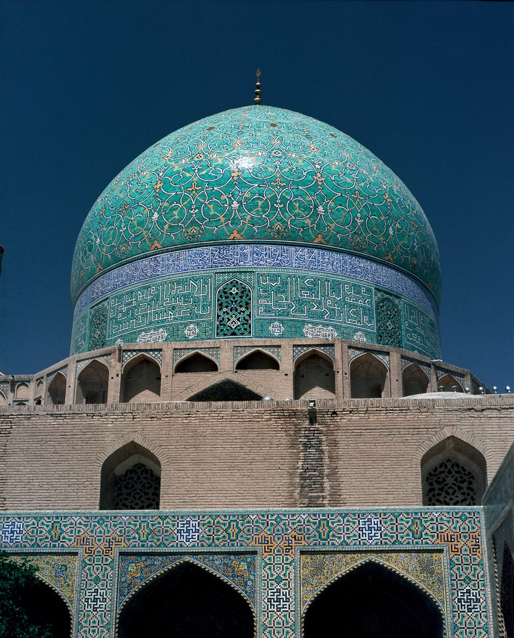 Utsikt över Shah-moskén (även känd som Imam-moskén) av Islamic School