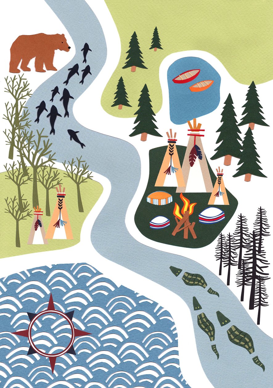 The Great Outdoors, 2016 papper av Isobel Barber