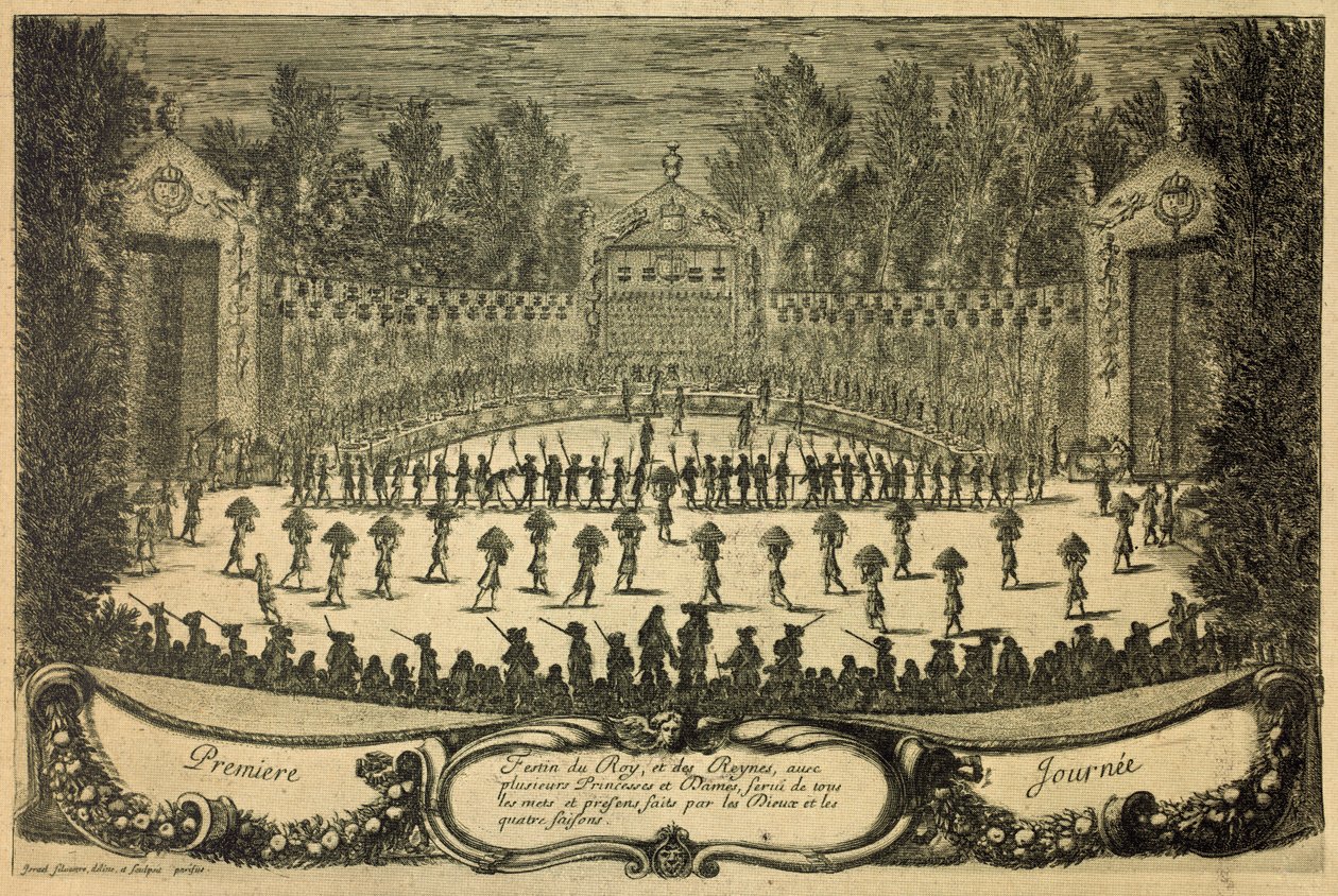 Festligheter i Versailles av Israel Sylvestre
