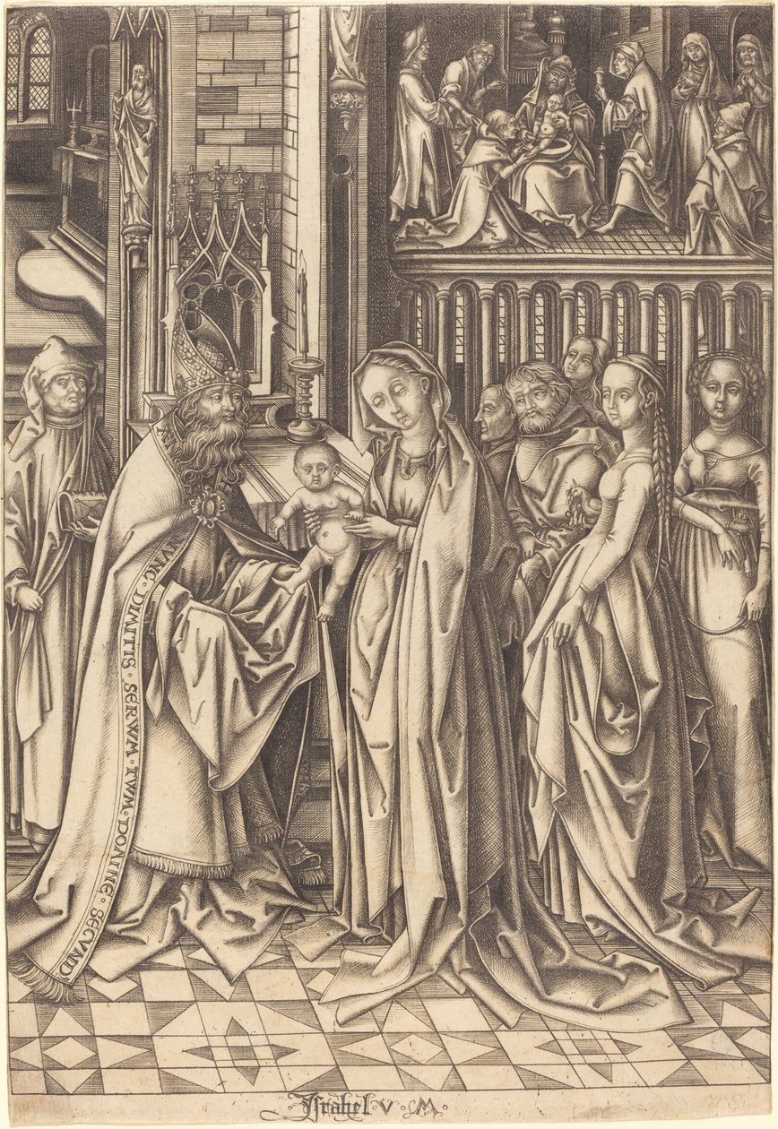 swedish av Israhel van Meckenem after Hans Holbein the Elder