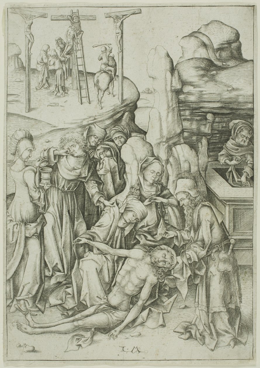 Klagovisan av Israhel van Meckenem the younger