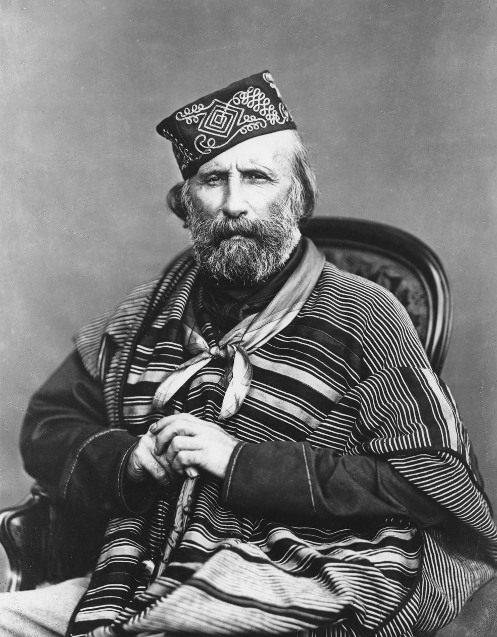 Porträtt av Garibaldi av Italian Photographer