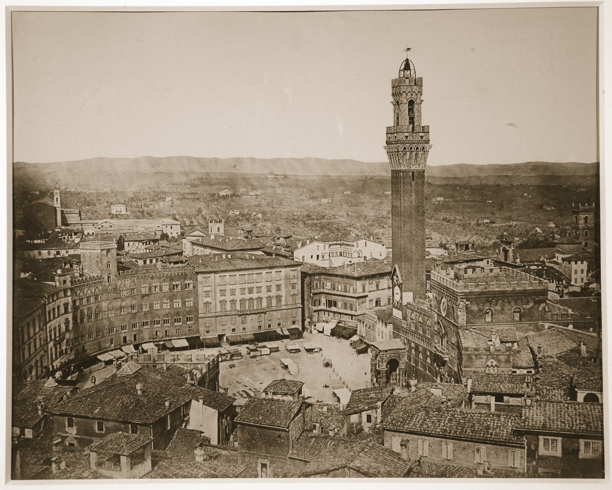 Siena, 1870-talet (sepiafoto) av Italian Photographer