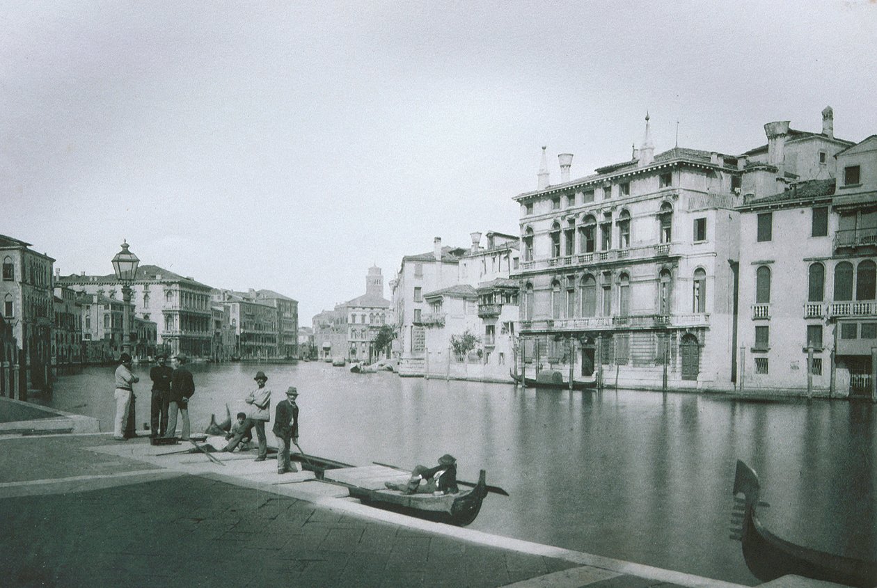 Utsikt över Canal Grande av Italian Photographer