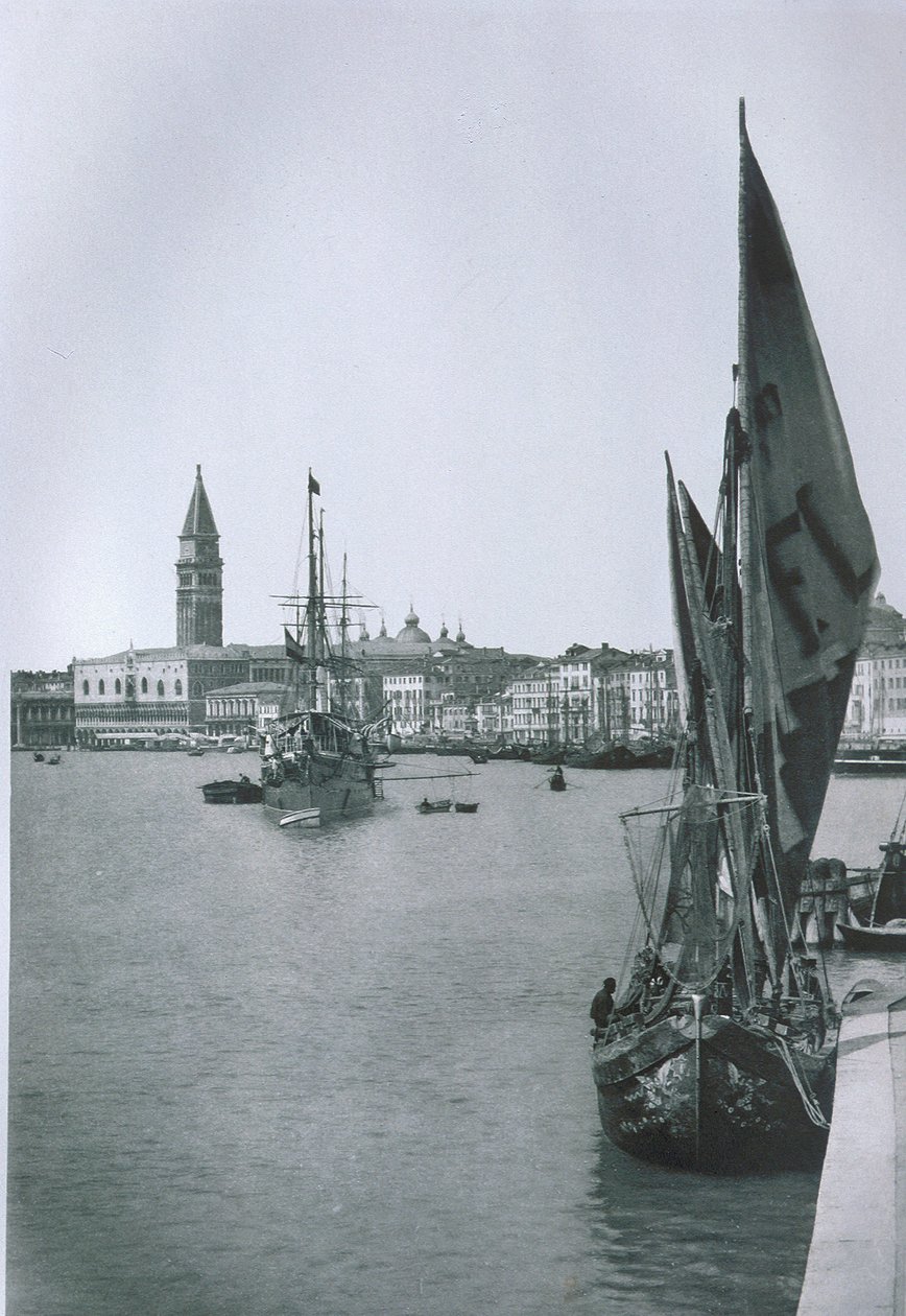 Utsikt över Canal Grande av Italian Photographer