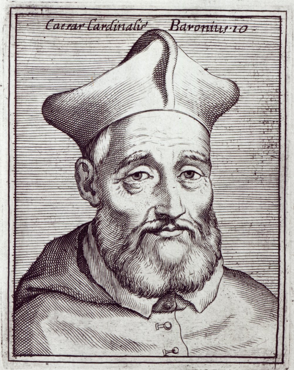 Kardinal Cesare Baronio av Italian School
