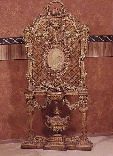 Eldduk av Bonzanigo, snidad och förgylld, 1775 av Italian School