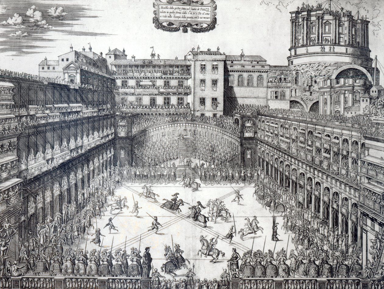 Torsterspel, 1565 av Italian School