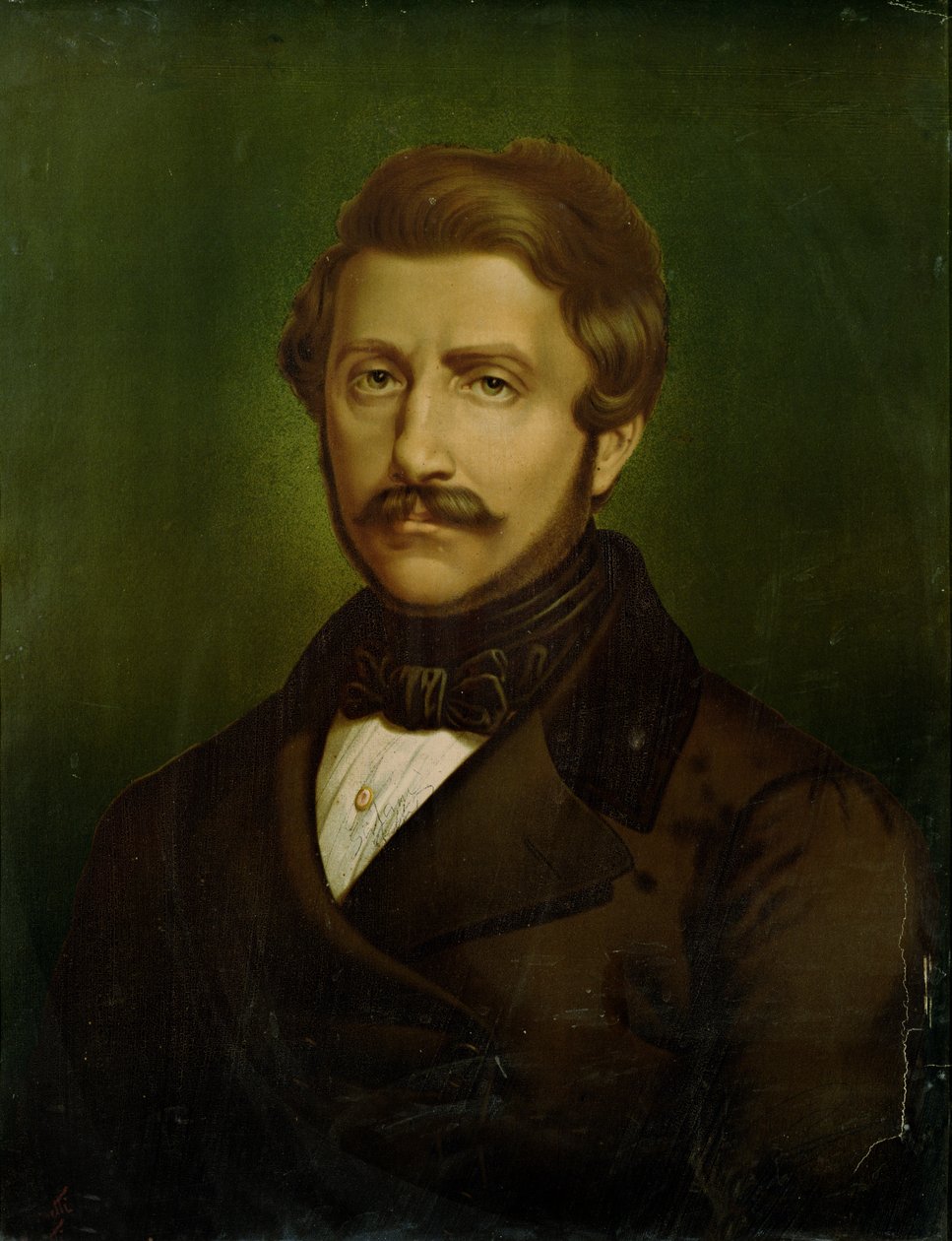 Porträtt av Gaetano Donizetti (1797-1848) av Italian School