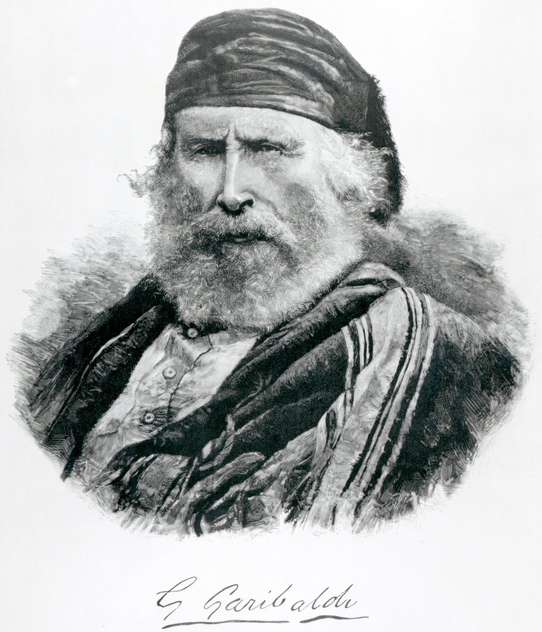 Picha ya Giuseppe Garibaldi swed av Italian School