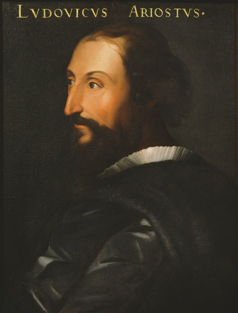 Porträtt av poeten Ludovico Ariosto av Italian School