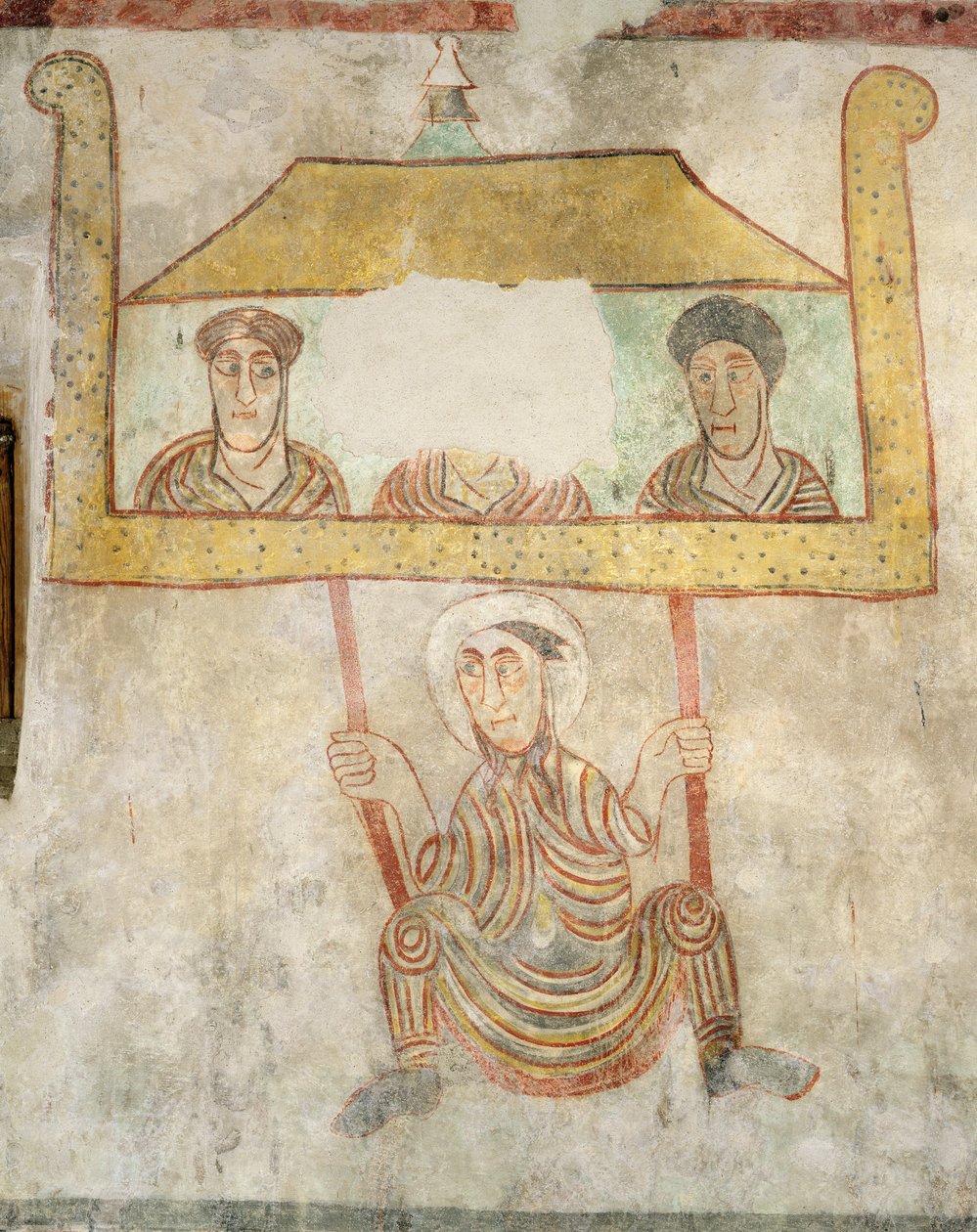 Sankt Proculus på flykt från staden Verona av Italian School