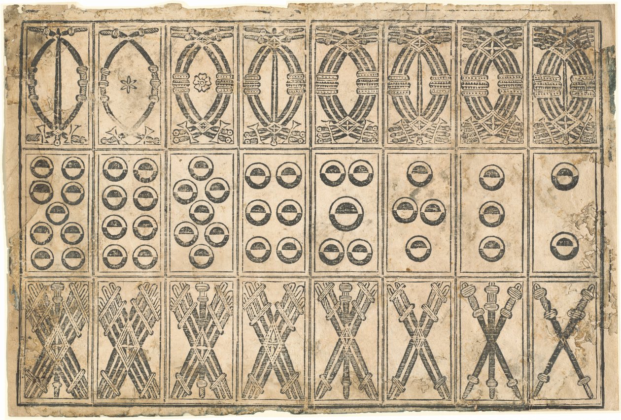 Spelar kort av Italian 15th Century