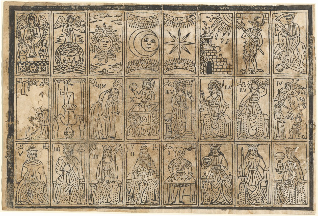 Spelar kort av Italian 15th Century