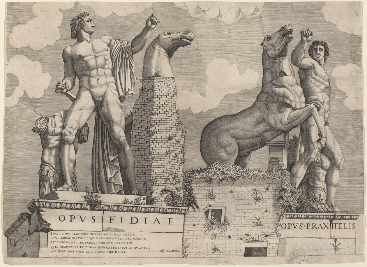 Dotterns verk... Praxitels verk av Italian 16th Century
