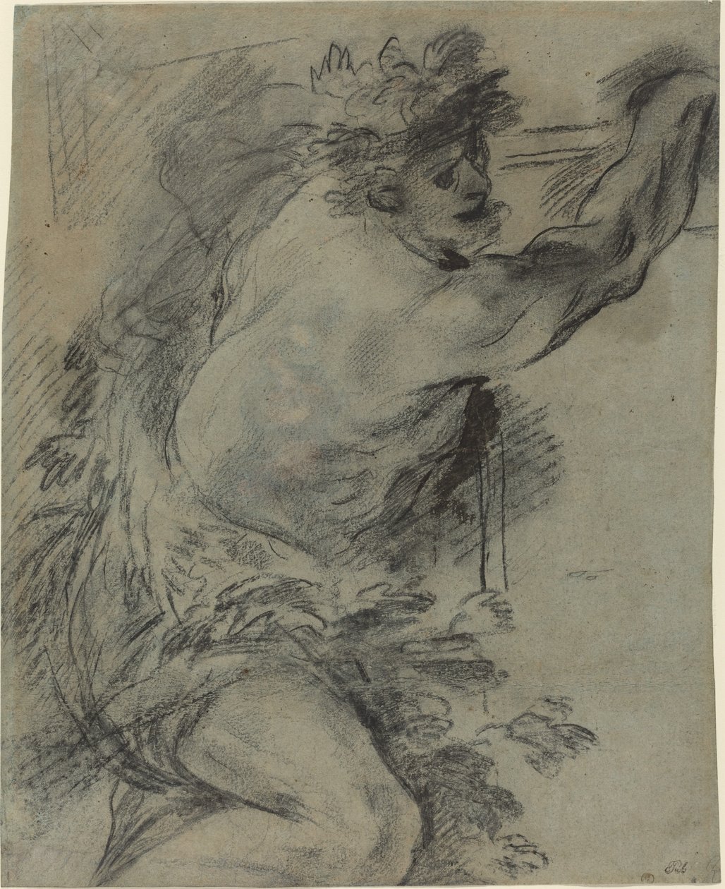 Bacchus av Italian 17th Century
