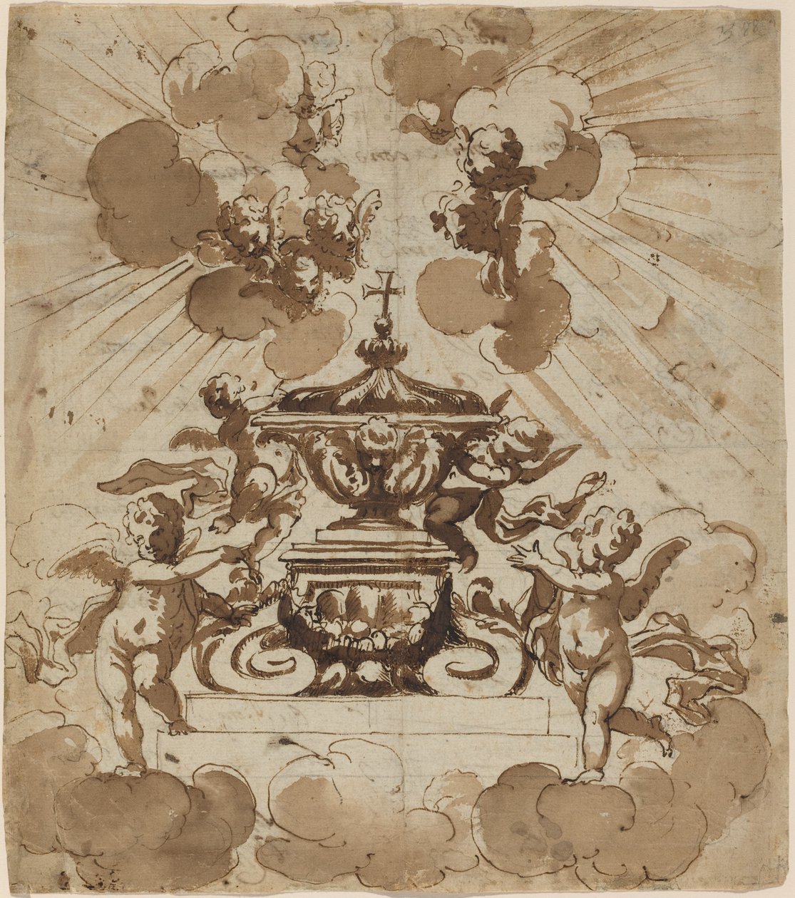 Förhärligande av värden av Italian 18th Century