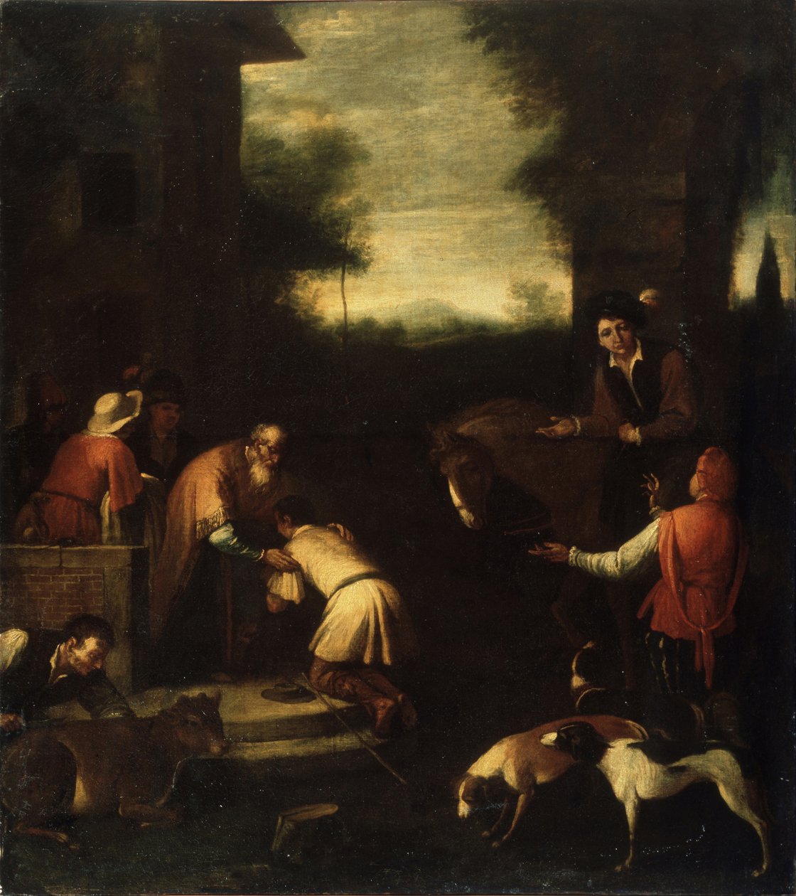 Den förlorade sonens återkomst, 1600-talet av Italian Master