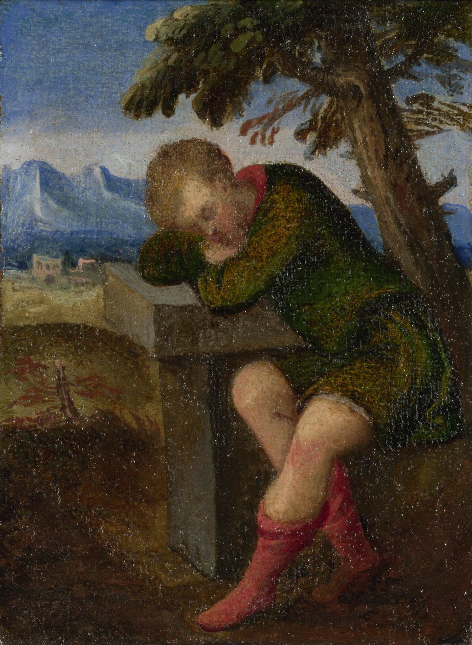 Månadernas arbete: augusti, ca. 1580 av Italian Master