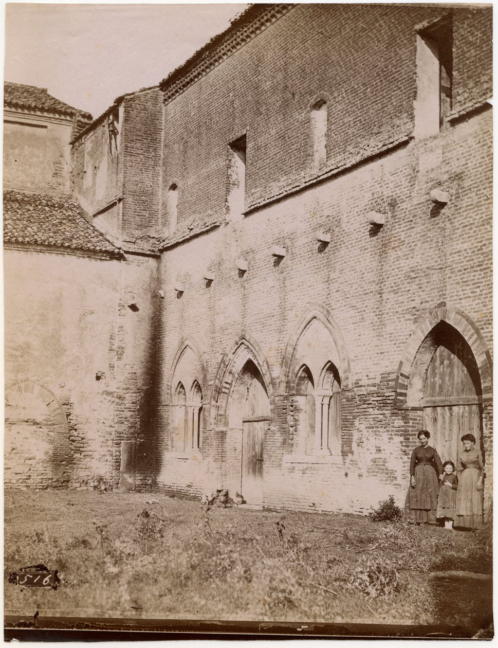 O fafo o le potu Capitular, Pomposa abbey, Emilia-Romagna, Italia, ata na pueina e Luigi Ricci, Ravennaswed av Italian Photographer