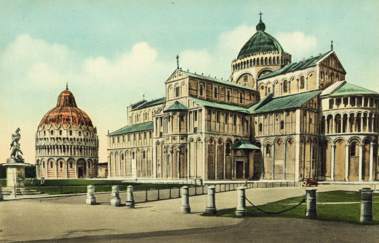 Pisa: Domkyrkan (färgfoto) av Italian Photographer