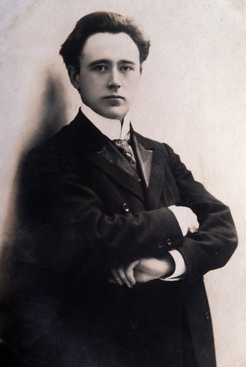 Porträtt av Felix von Weingartner (1863-1942), österrikisk kompositör och dirigent av Italian Photographer