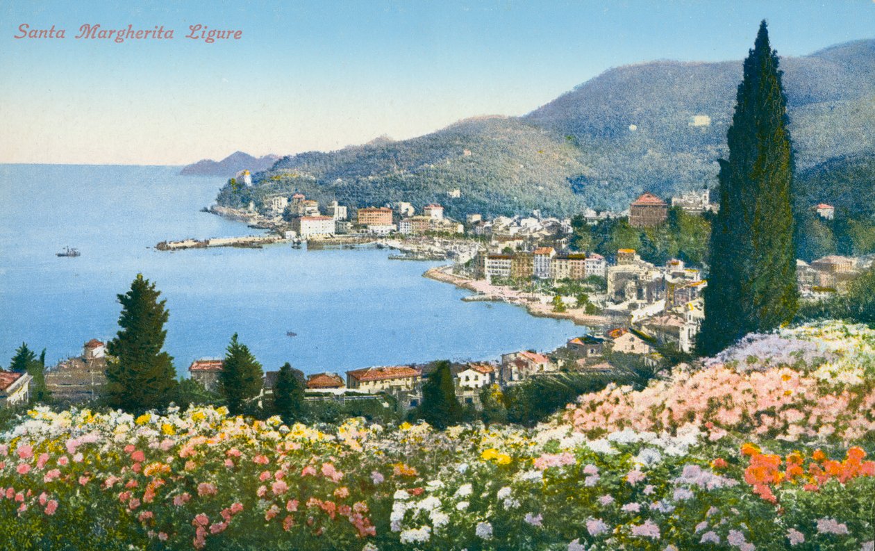 Santa Margherita Ligure, Italien (färglagd bild) av Italian Photographer