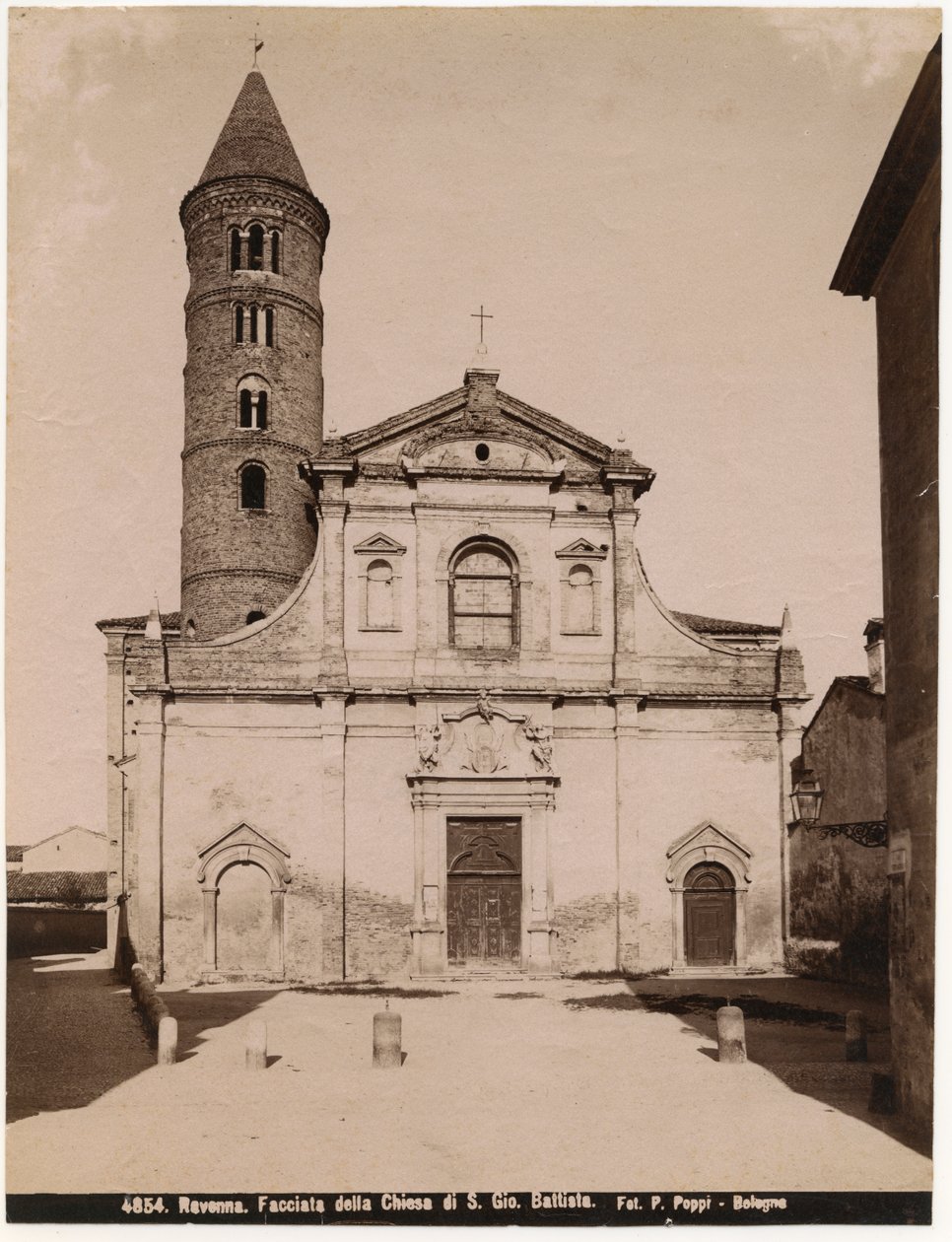 St John Baptist Church, Ravenna, Emilia-Romagna, Italien, fotografi av Pietro Poppi, Bologna, ca 1900 av Italian Photographer