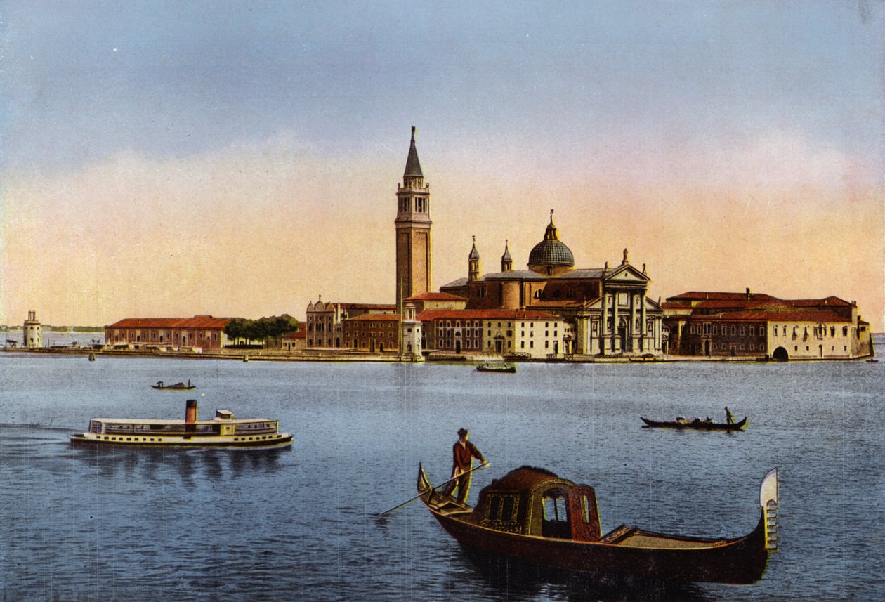 Venezia / Venedig: Isola S Giorgio (foto i färg) av Italian Photographer