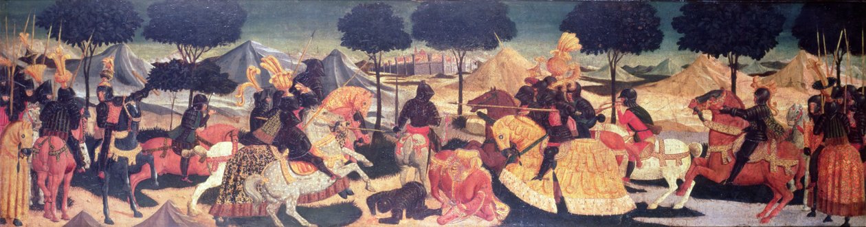 A Tournament, Florentine School av Italian School