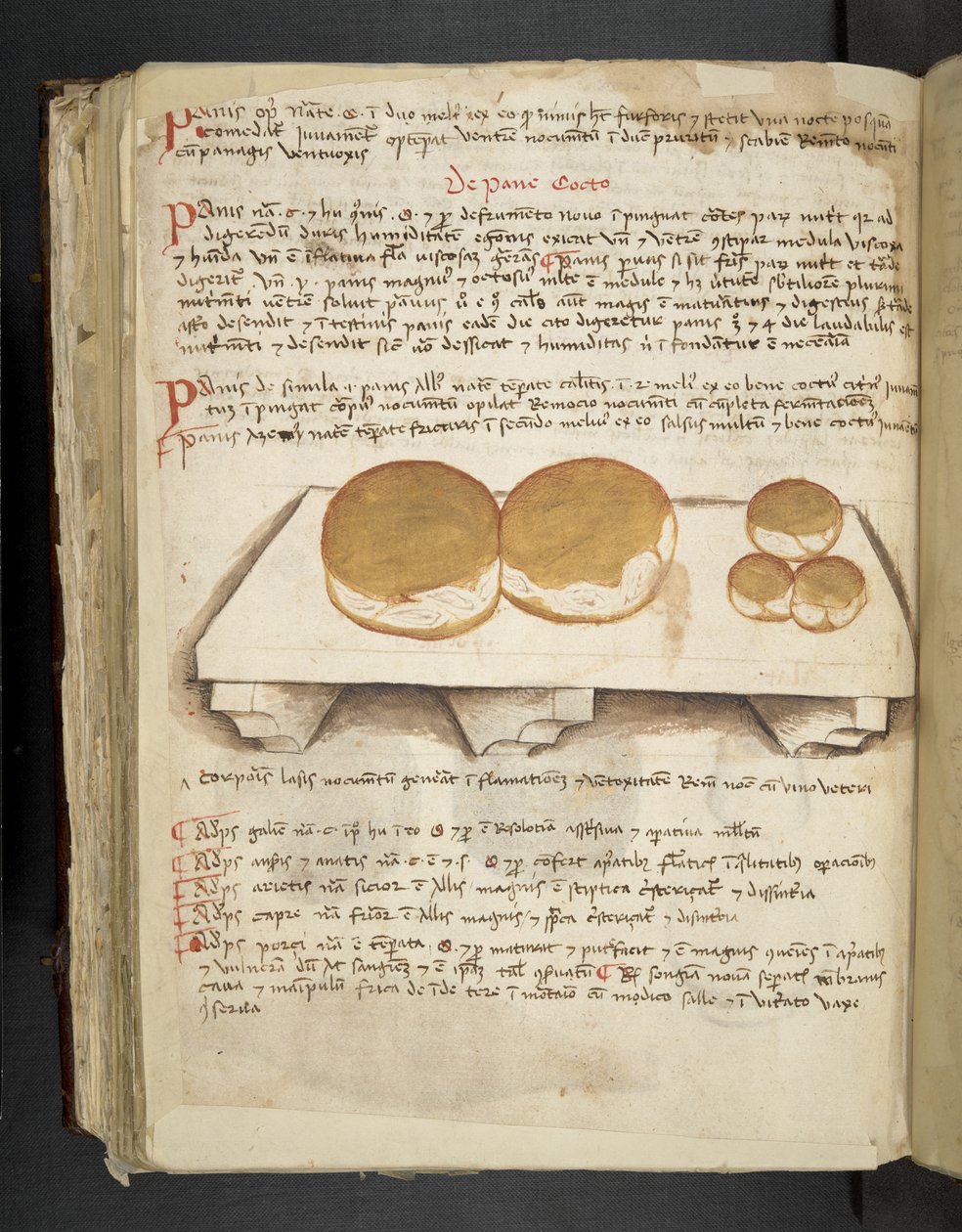 Lägg till MS 41623 f.124v De Pane, från 