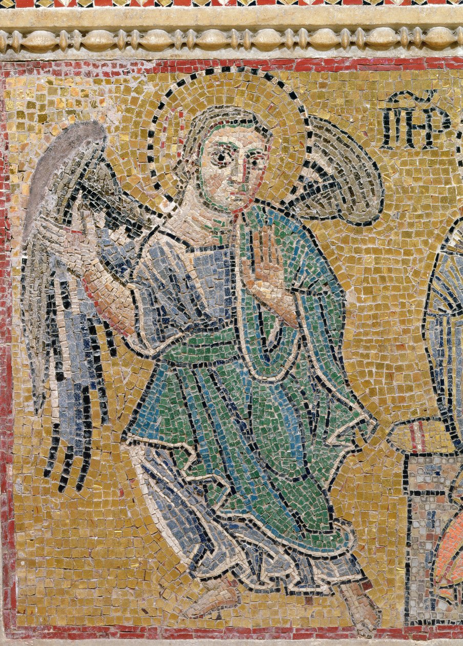 Ängel (mosaik) av Italian School
