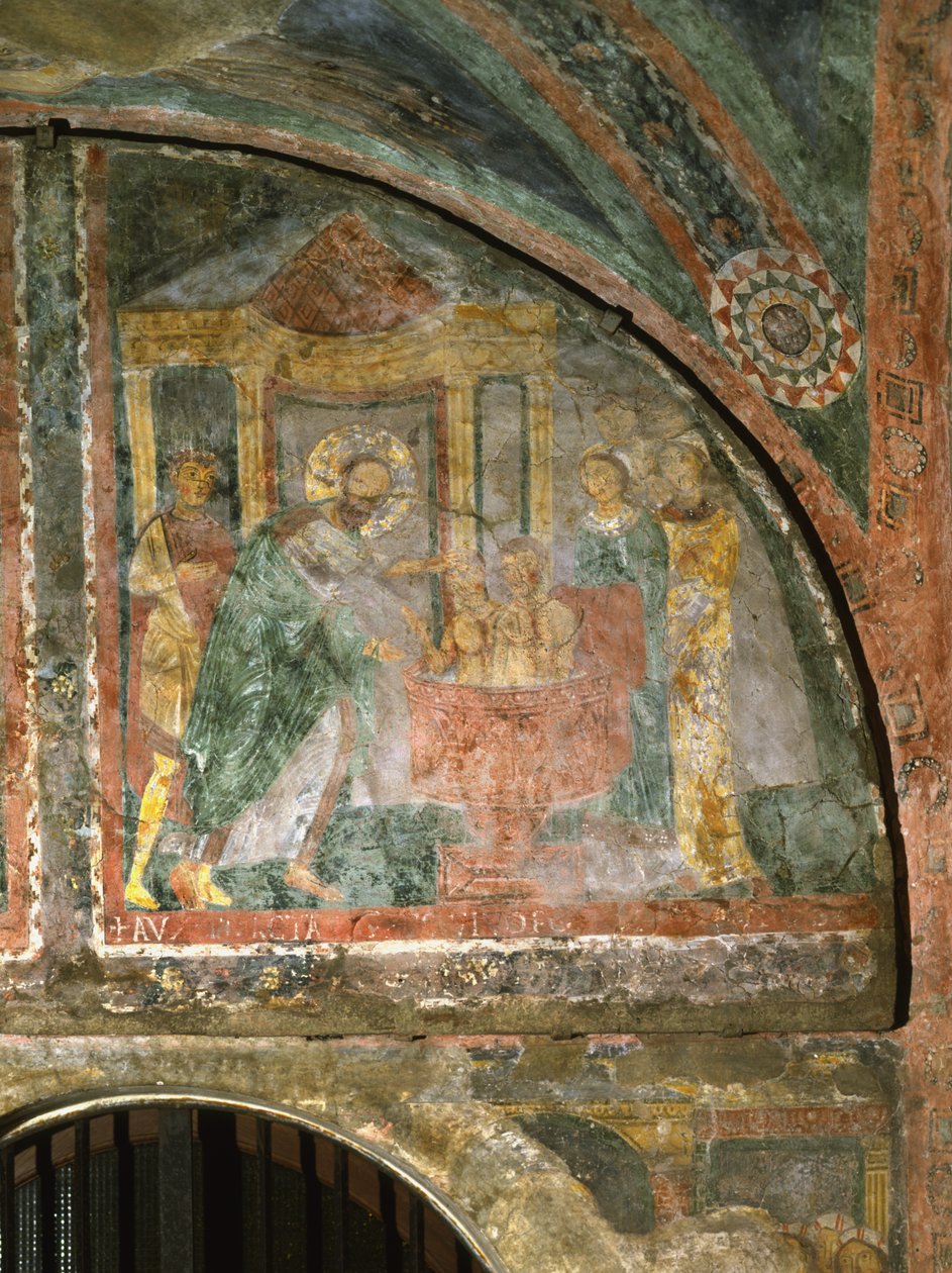 Dop av Saint Pudentiana av Italian School