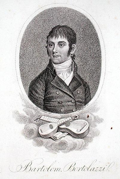 Bartolomeo Bortolozzi (f.1773) graverad av Scheffner (gravyr) av Italian School