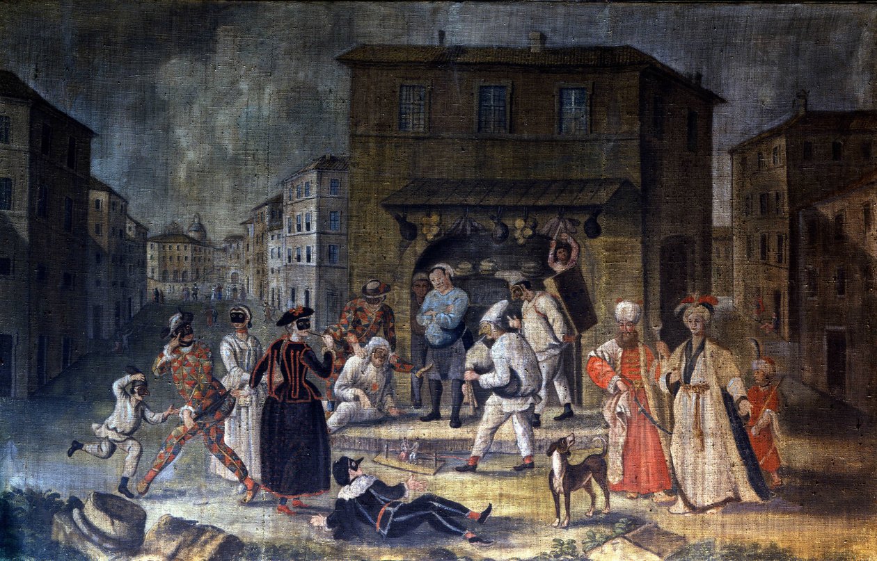 Serier av Commedia dell