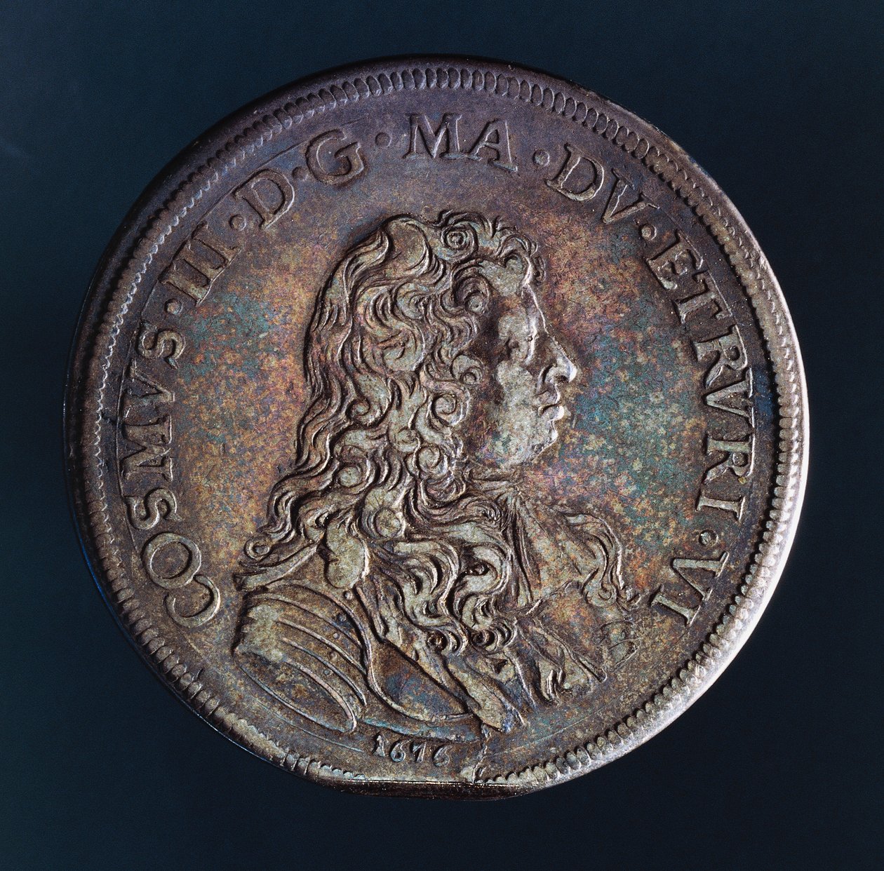 Cosimo III de Medici, Storhertigdömet Toscana, framsida av Italian School