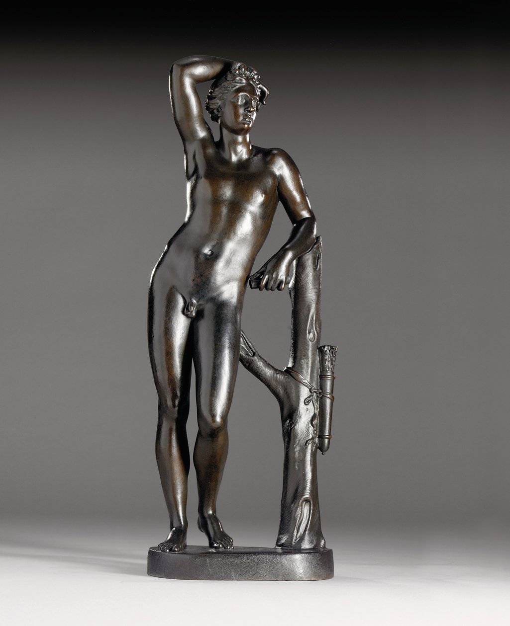 Figur av Apollino, efter antiken, c.1722 av Italian School