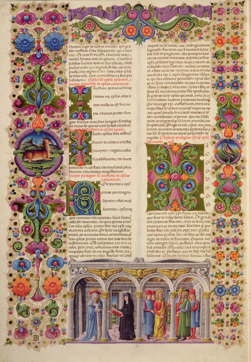 Fol.229 Jakobs bok, från Borso d