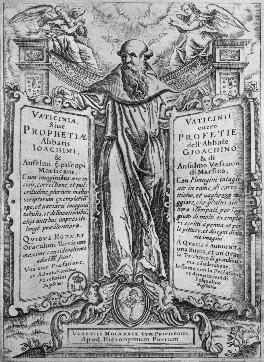 Joachim av Flora, illustration från 