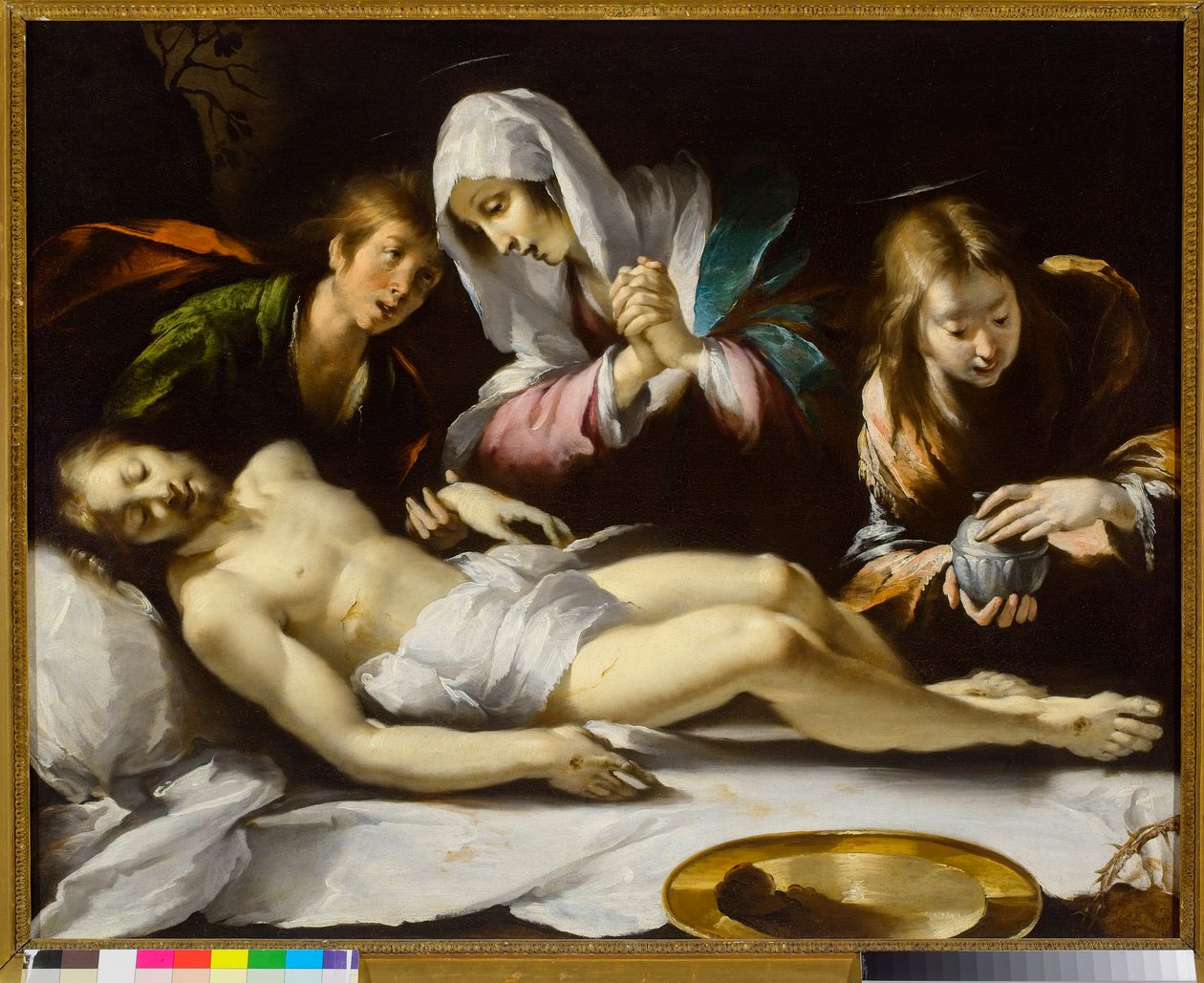 Klagosång över den döde Kristus, 1615/17 av Italian School